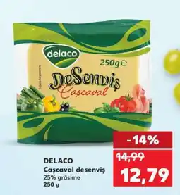 Kaufland DELACO Caşcaval Desenviş Ofertă