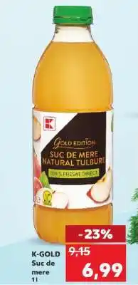 Kaufland K-GOLD Suc de mere 1l Ofertă