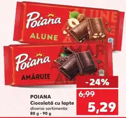 Kaufland POIANA CIOCOLATĂ CU LAPTE Ofertă