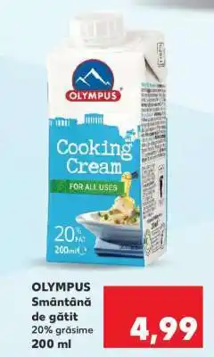 Kaufland OLYMPUS Smântână de gătit Ofertă