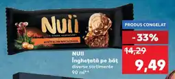 Kaufland NUII Înghețată pe băț Ofertă