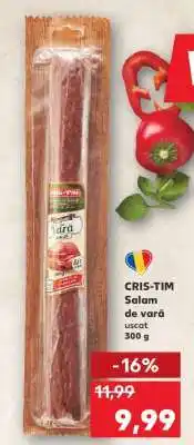 Kaufland CRIS-TIM Salam de vară uscat Ofertă