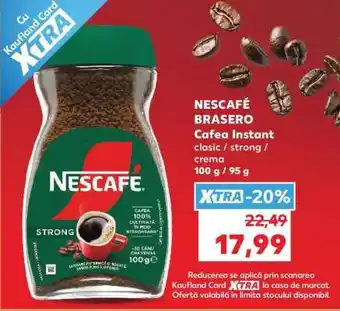 Kaufland NESCAFÉ BRASERO Cafea instant Ofertă