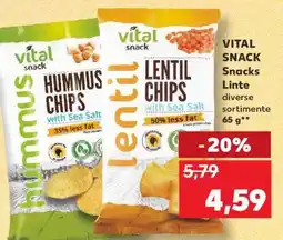 Kaufland VITAL SNACK Snacks Linte Ofertă