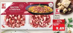 Kaufland Bacon cubulețe 2x125 g Ofertă