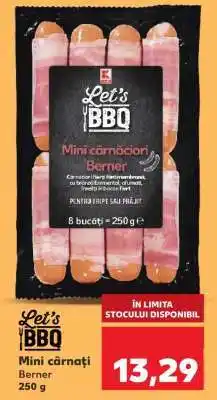 Kaufland Mini cârnați Berner Ofertă