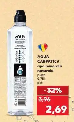 Kaufland AQUA CARPATICA Ofertă