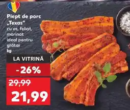 Kaufland Piept de porc Texas Ofertă
