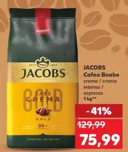 Kaufland JACOBS Cafea boabe Ofertă