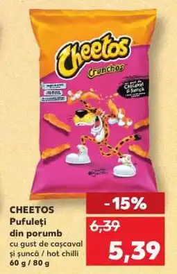 Kaufland CHEETOS Pufuleți din Porumb Ofertă