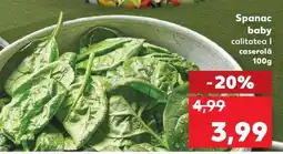 Kaufland Spanac baby Ofertă