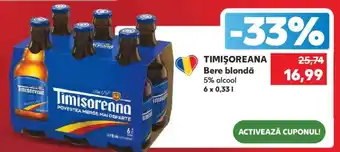 Kaufland TIMIŞOREANA Bere blondă Ofertă