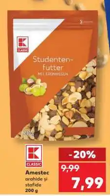 Kaufland Amestec arahide și stafide 200 g Ofertă