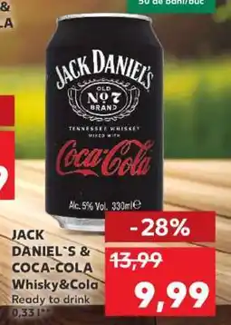 Kaufland JACK DANIEL'S & COCA-COLA Ofertă