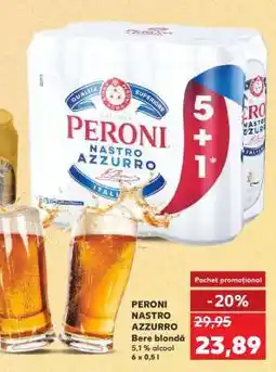Kaufland PERONI NASTRO AZZURRO Ofertă
