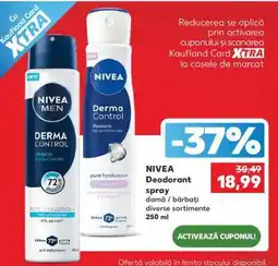 Kaufland NIVEA Deodorant spray Ofertă