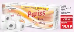 Kaufland PARISS Hârtie igienică Ofertă