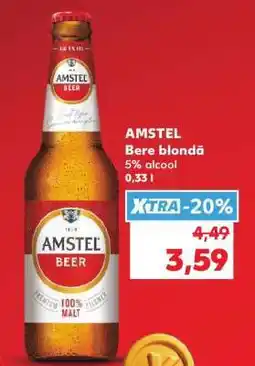 Kaufland AMSTEL Bere blondă Ofertă