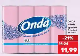Kaufland ONDA Hârtie igienică Ofertă
