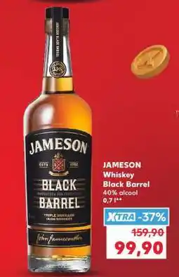 Kaufland JAMESON Whiskey Black Barrel Ofertă
