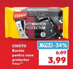 Kaufland CHISTO Burete pentru vase protector 4 buc Ofertă