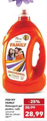 Kaufland FOR MY FAMILY Ofertă