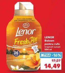 Kaufland LENOR Balsam pentru rufe tropical sunset 504 ml Ofertă