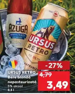 Kaufland URSUS RETRO Ofertă