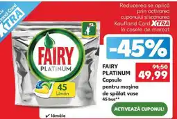 Kaufland FAIRY PLATINUM Ofertă