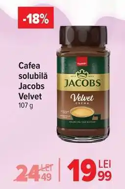 Carrefour Cafea solubilă Jacobs Velvet Ofertă