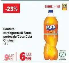 Băutură carbogazoasă Fanta portocale/Coca-Cola Original