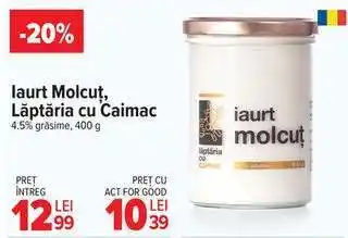 Iaurt Molcuț, Lăptăria cu Caimac