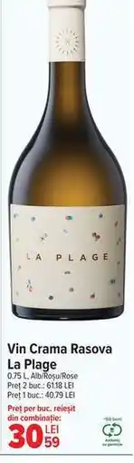 Carrefour Vin Crama Rasova La Plage Ofertă