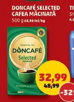 Penny DONCAFÉ SELECTED CAFEA MĂCINATĂ Ofertă
