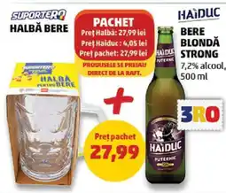 Penny Pachet Halba și Bere Haiduc Ofertă