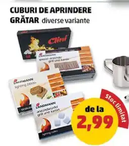 Penny Cuburi de aprindere grătar Ofertă