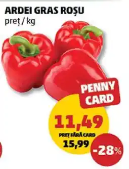 Penny Ardei gras roșu Ofertă