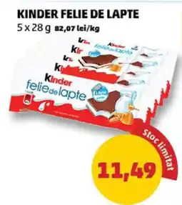 Penny KINDER FELIE DE LAPTE Ofertă