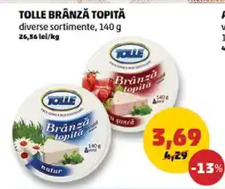 Penny TOLLE BRÂNZĂ TOPITĂ Ofertă