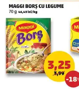 Penny MAGGI BORȘ CU LEGUME Ofertă