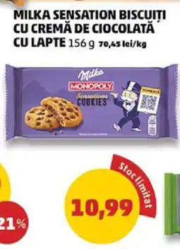 Penny Milka Sensation Biscuiți cu cremă de ciocolată cu lapte Ofertă