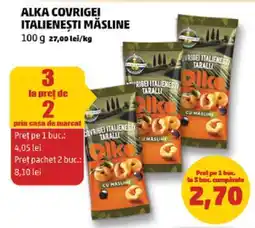 Penny ALKA COVRIGEI ITALIENEȘTI MĂSLINE Ofertă