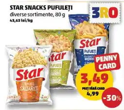 Penny STAR SNACKS PUFULEȚI Ofertă