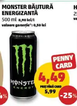 Penny MONSTER Băutură energizantă Ofertă