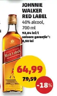Penny JOHNNIE WALKER Red Label Ofertă