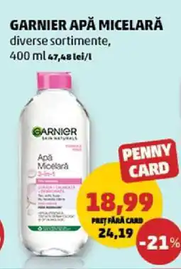 Penny GARNIER Apă micelară Ofertă