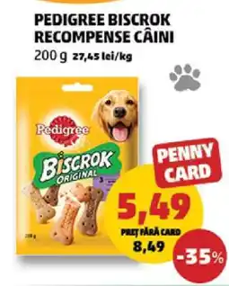 Penny Pedigree Biscrok Recompense Câini Ofertă
