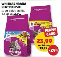 Penny Whiskas Hrană pentru Pisici Ofertă