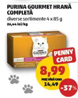 Penny PURINA GOURMET HRANA COMPLETĂ Ofertă