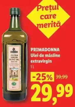 Lidl Primadonna Ulei de măsline extravirgin Ofertă